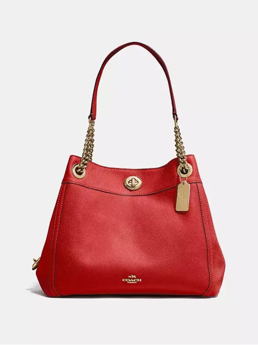 Coach turn lock Eddie Chain-Handle Shoulder Bag